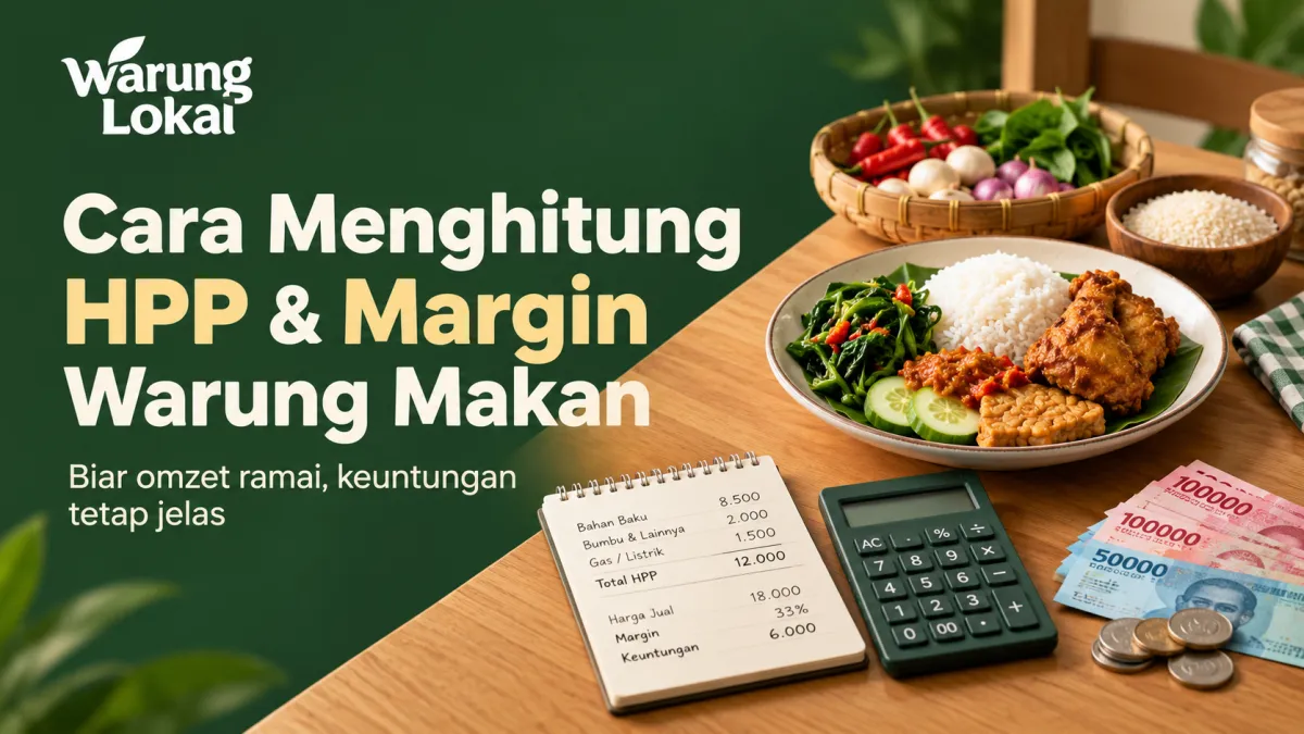 Cara Menghitung HPP dan Margin Keuntungan Warung Makan Rumahan